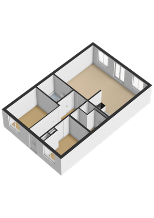 Floorplan - Beneluxlaan 635, 1363 BJ Almere