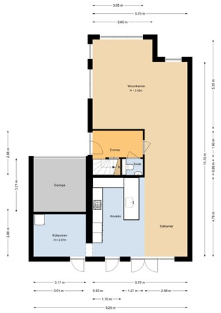 Floorplan - Schoon Schip 9, 1602 CK Enkhuizen