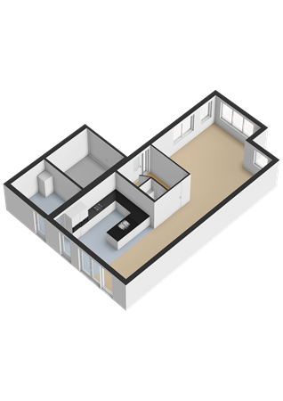 Floorplan - Schoon Schip 9, 1602 CK Enkhuizen