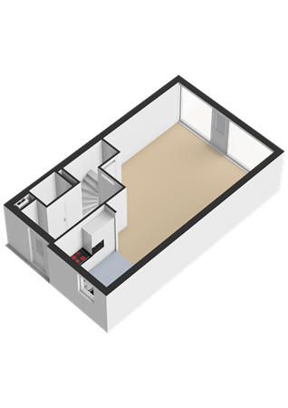 Floorplan - Raoul Dufystraat 6, 1328 PG Almere