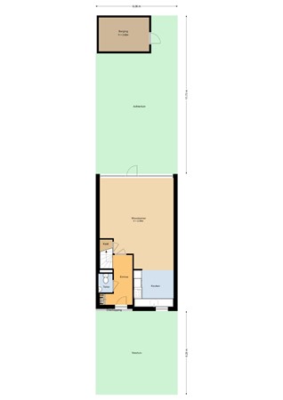 Floorplan - Raoul Dufystraat 6, 1328 PG Almere