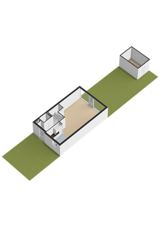 Floorplan - Raoul Dufystraat 6, 1328 PG Almere