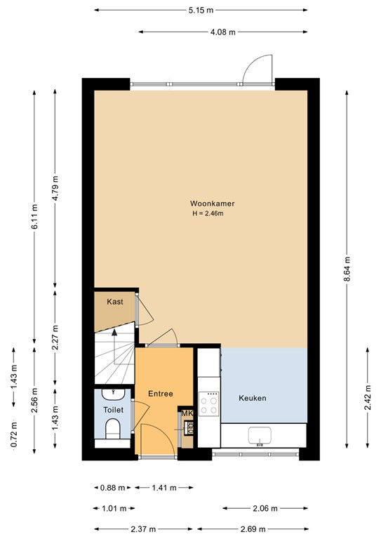 mediumsize floorplan