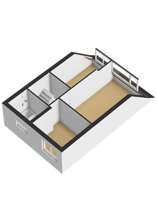 Floorplan - Buziaupad 6, 1311 KM Almere