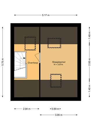 Floorplan - Buziaupad 6, 1311 KM Almere