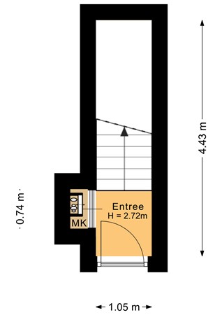 Floorplan - Obelixstraat 35, 1336 MN Almere