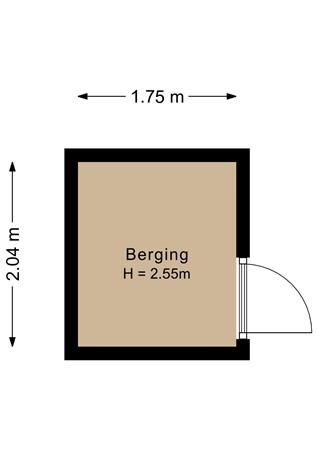 Floorplan - Obelixstraat 35, 1336 MN Almere