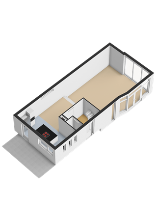 Floorplan - Tenerifestraat 7, 1339 XN Almere