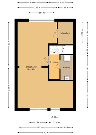 Floorplan - Tenerifestraat 7, 1339 XN Almere