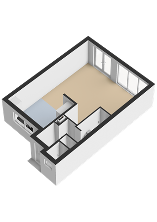 Floorplan - Breukelengracht 21, 1324 NG Almere