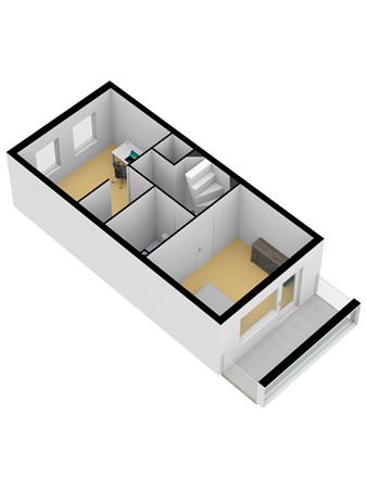 Floorplan - Meistraat 8, 1335 BZ Almere