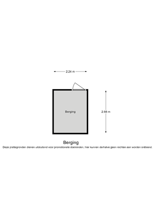 Floorplan - Meistraat 8, 1335 BZ Almere