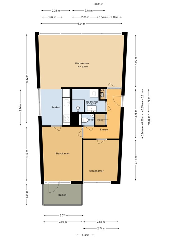 mediumsize floorplan