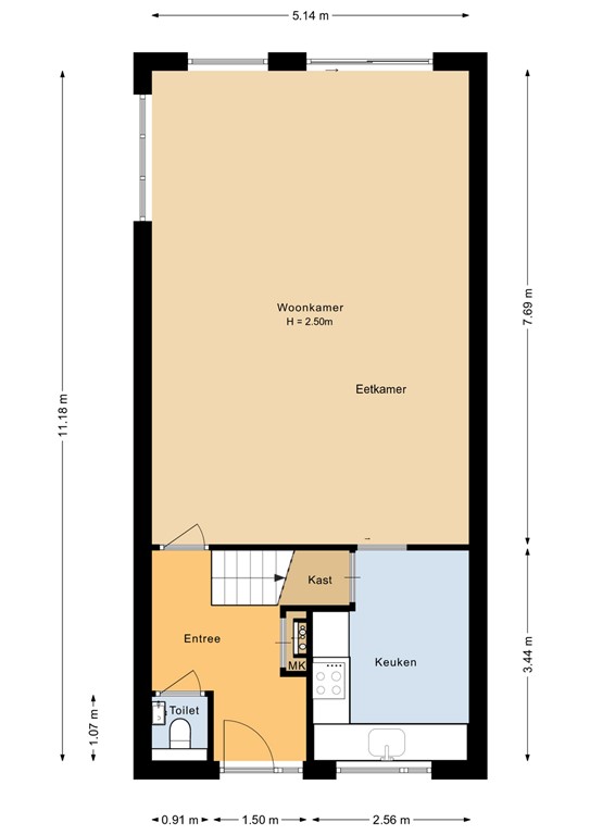 mediumsize floorplan
