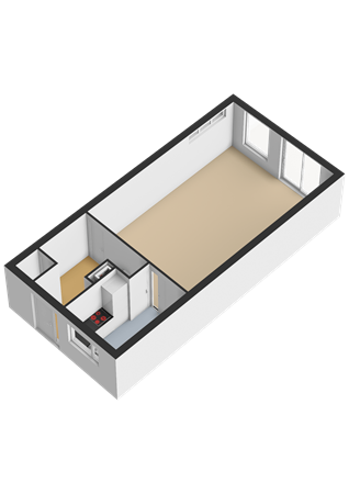 Floorplan - Fagotstraat 68, 1312 LC Almere