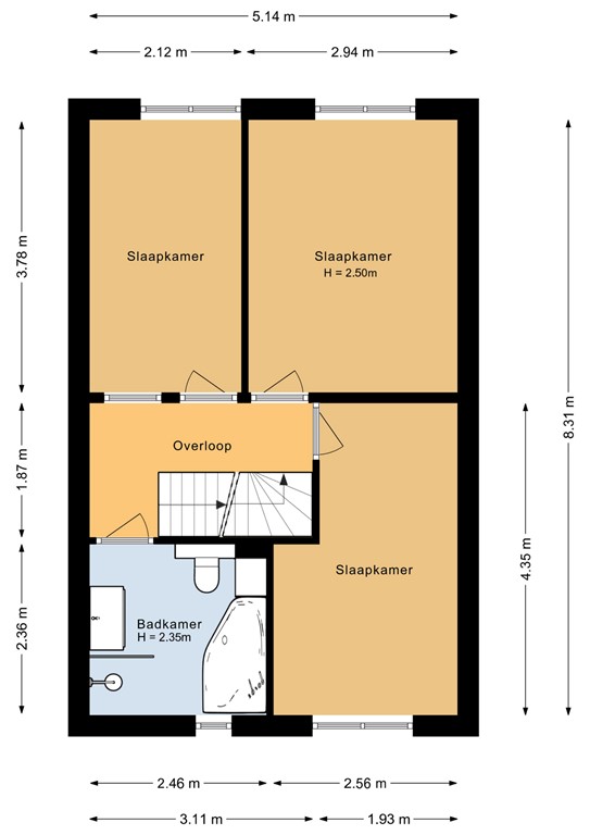 mediumsize floorplan