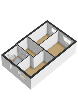Floorplan - Fagotstraat 68, 1312 LC Almere