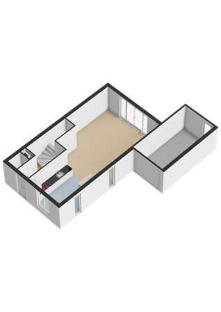 Floorplan - Parnassialaan 164, 8245 HD Lelystad
