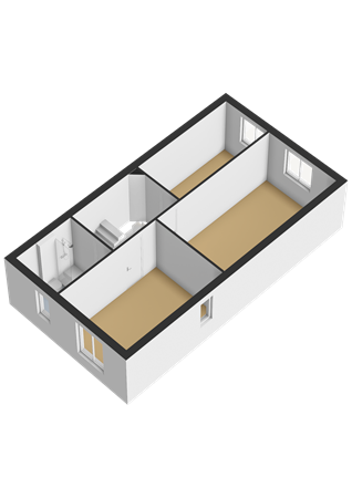 Floorplan - Parnassialaan 164, 8245 HD Lelystad