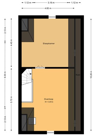 Floorplan - Parnassialaan 164, 8245 HD Lelystad
