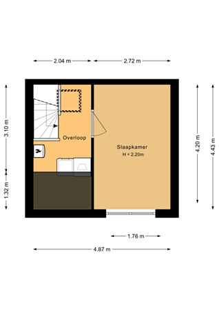 Floorplan - Heerenbeekplantsoen 6, 1333 XG Almere