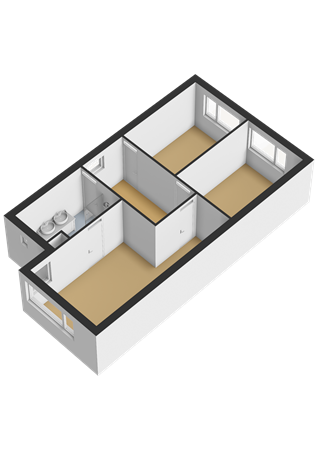 Floorplan - Jarenweg 69, 1335 CG Almere