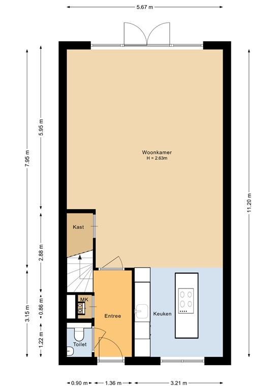 mediumsize floorplan