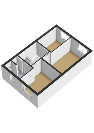 Floorplan - Nobellaan 62, 1341 BJ Almere