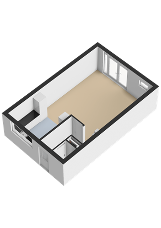 Floorplan - Gipskruidweg 186, 1313 CX Almere
