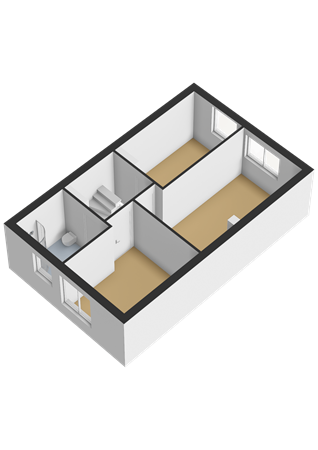 Floorplan - Spinnekopmolenstraat 14, 1333 CS Almere