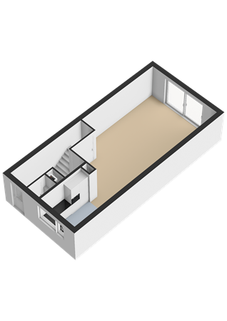 Floorplan - Corsicastraat 22, 1339 WR Almere