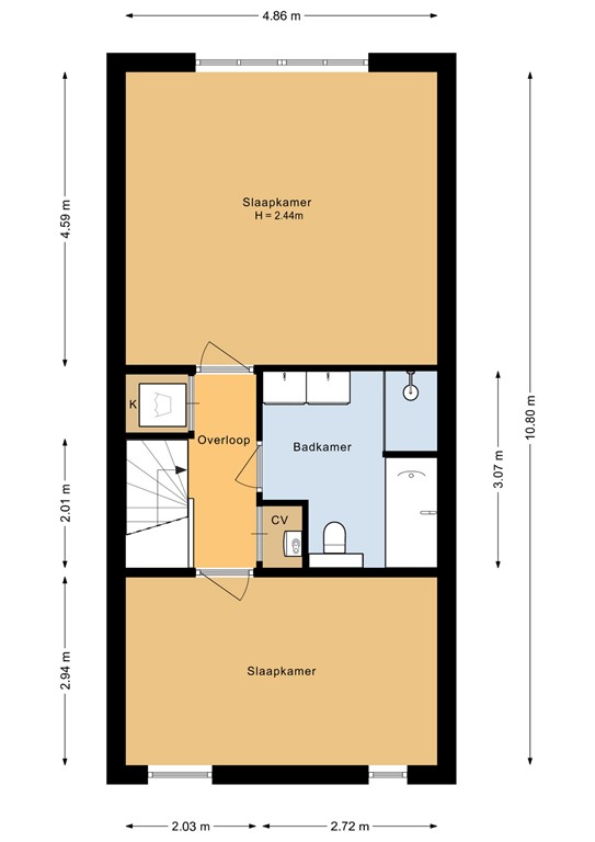 mediumsize floorplan