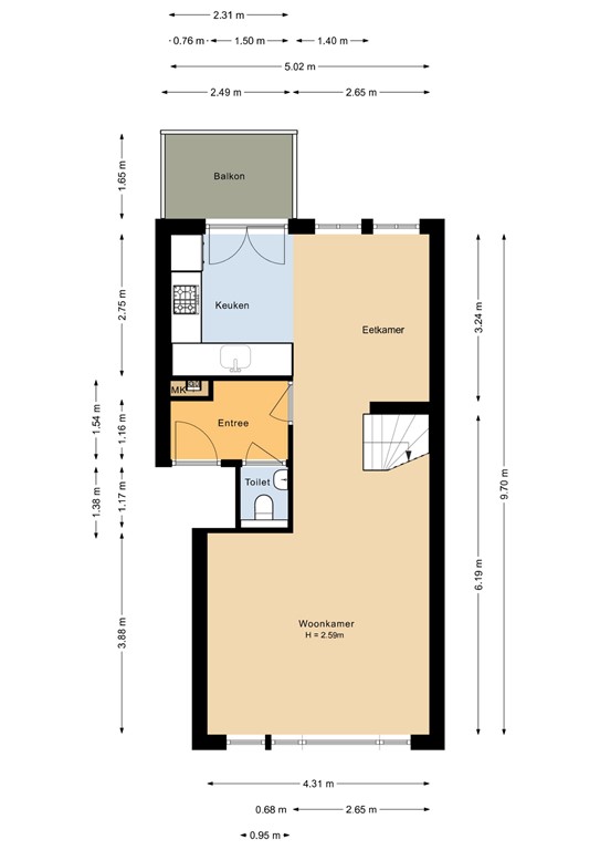 mediumsize floorplan