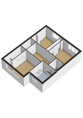 Floorplan - Hans Andreusstraat 38, 1321 SL Almere