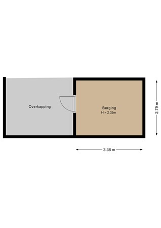 Floorplan - Hans Andreusstraat 38, 1321 SL Almere