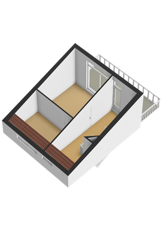 Floorplan - Okapistraat 1, 1338 JT Almere