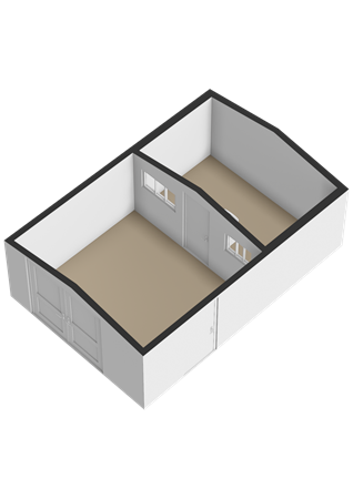 Floorplan - Okapistraat 1, 1338 JT Almere