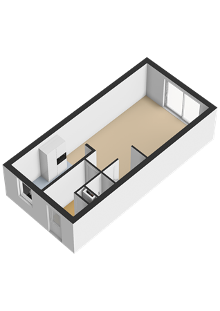 Floorplan - Jan Rijksenstraat 52, 1335 NT Almere