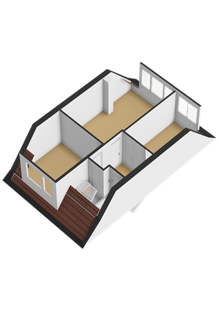Floorplan - Tjalk 30 73, 8232 NH Lelystad