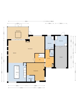 Floorplan - Septemberstraat 111, 1335 KS Almere