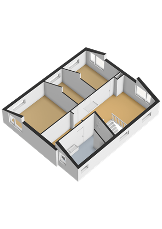 Floorplan - Septemberstraat 111, 1335 KS Almere