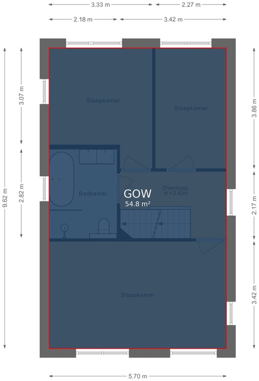 mediumsize floorplan