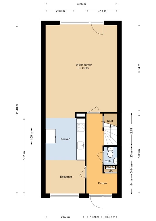 mediumsize floorplan