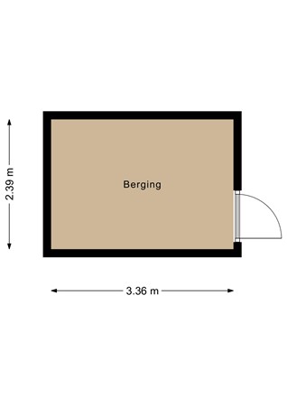 Floorplan - Grünewaldstraat 31, 1328 VB Almere