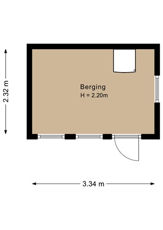 Floorplan - Epicurusstraat 92, 1349 HC Almere