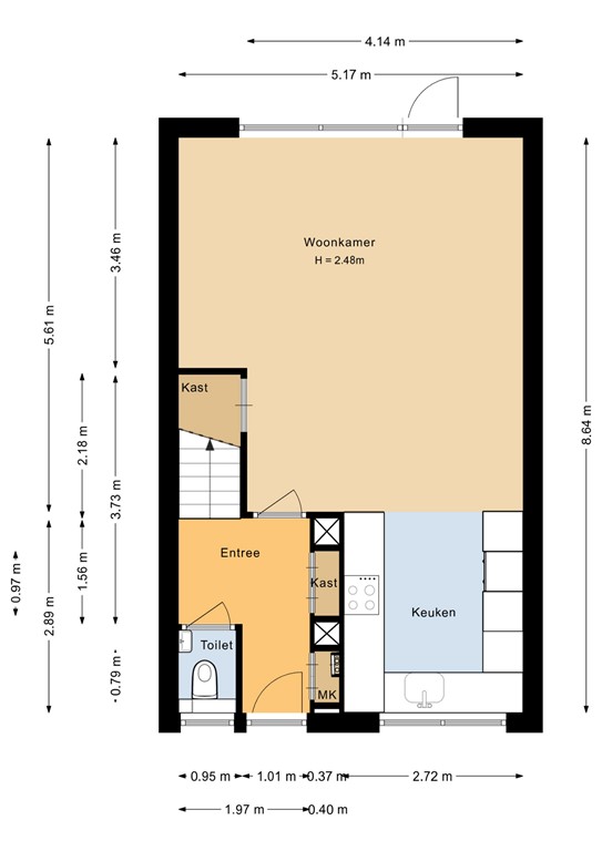mediumsize floorplan
