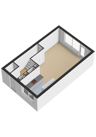 Floorplan - Veenmospad 8, 1314 MP Almere