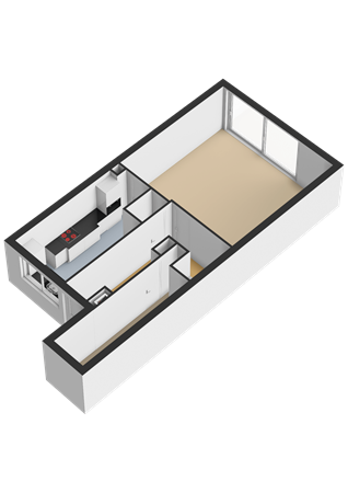 Floorplan - Novemberstraat 13, 1335 EW Almere