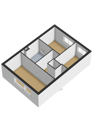 Floorplan - Novemberstraat 13, 1335 EW Almere