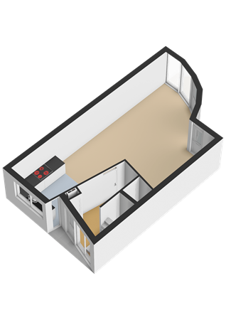 Floorplan - Valetaweg 94, 1326 MD Almere